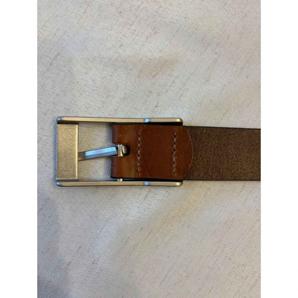 Eagles Wings Alabama Crimson Tide Leather Belt Mens 38 Brown Excellent NCAA